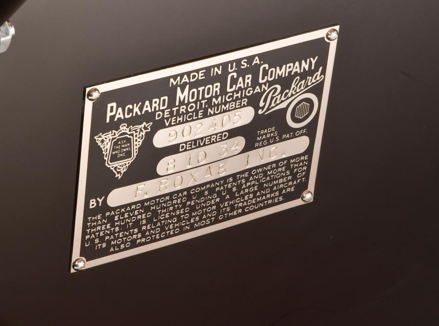  Packard Myth Custom Boattail Coupe 1934 года  (фото 5 из 16)
